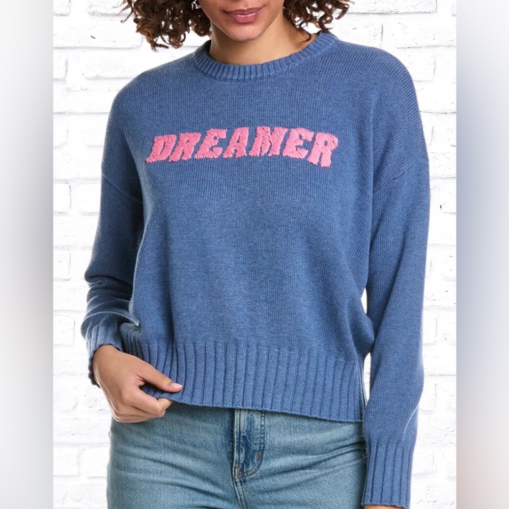 Minnie Rose Dreamer Cashmere Blend sweater size S